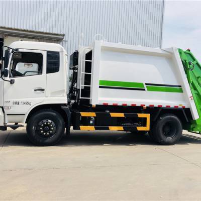 湖北楚勝8方壓縮垃圾車 東風后裝8立方高效環衛利器