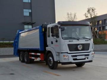 國六東風后雙橋壓縮式垃圾車產品介紹 高效環保的垃圾收運解決方案