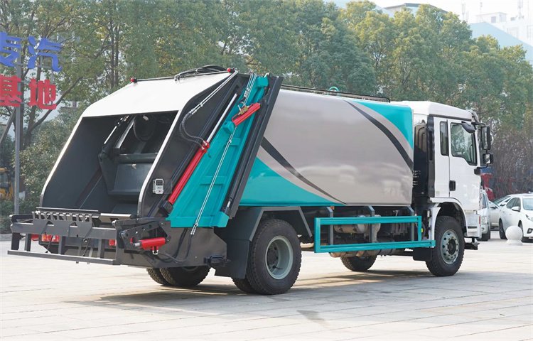 陜汽L3000壓縮垃圾車 14方大容積，重塑環衛效率新標桿
